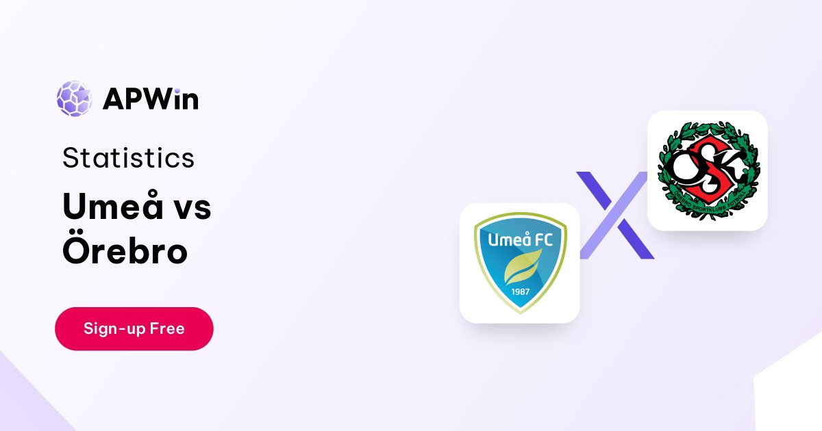 Umeå vs Örebro Preview, Livescore and H2H