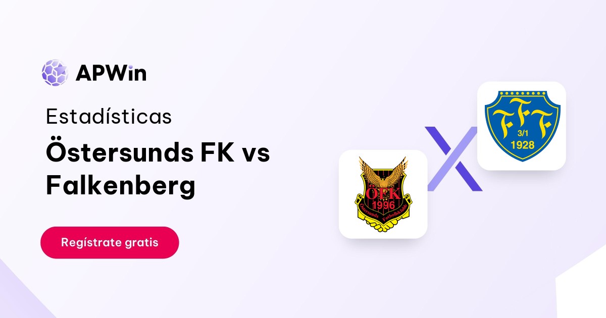 Östersunds FK vs Falkenberg: En vivo, Resultado y Estadísticas