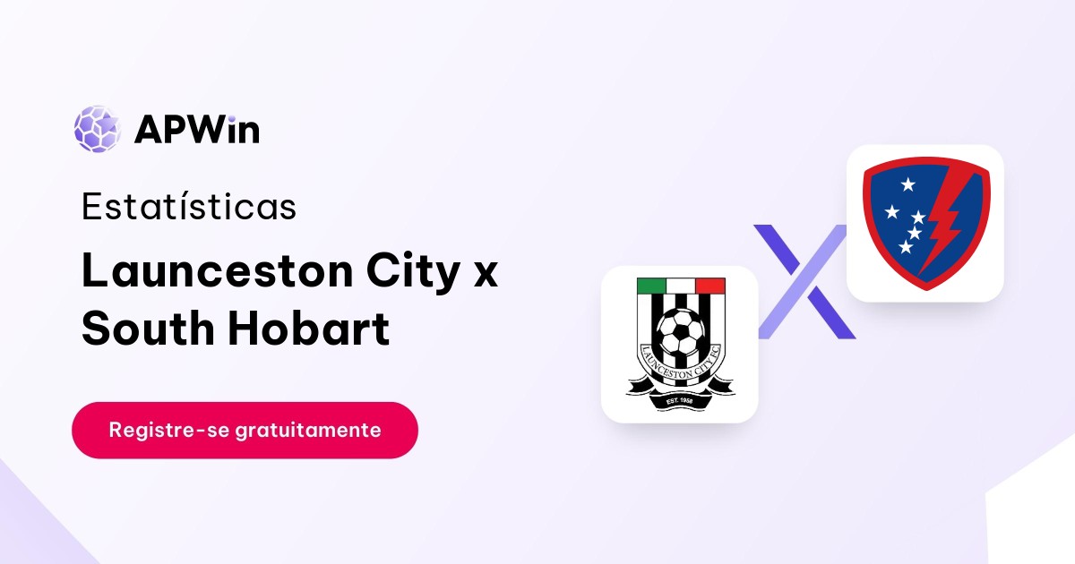 Launceston City x South Hobart: Placar ao Vivo, H2H e Resultados
