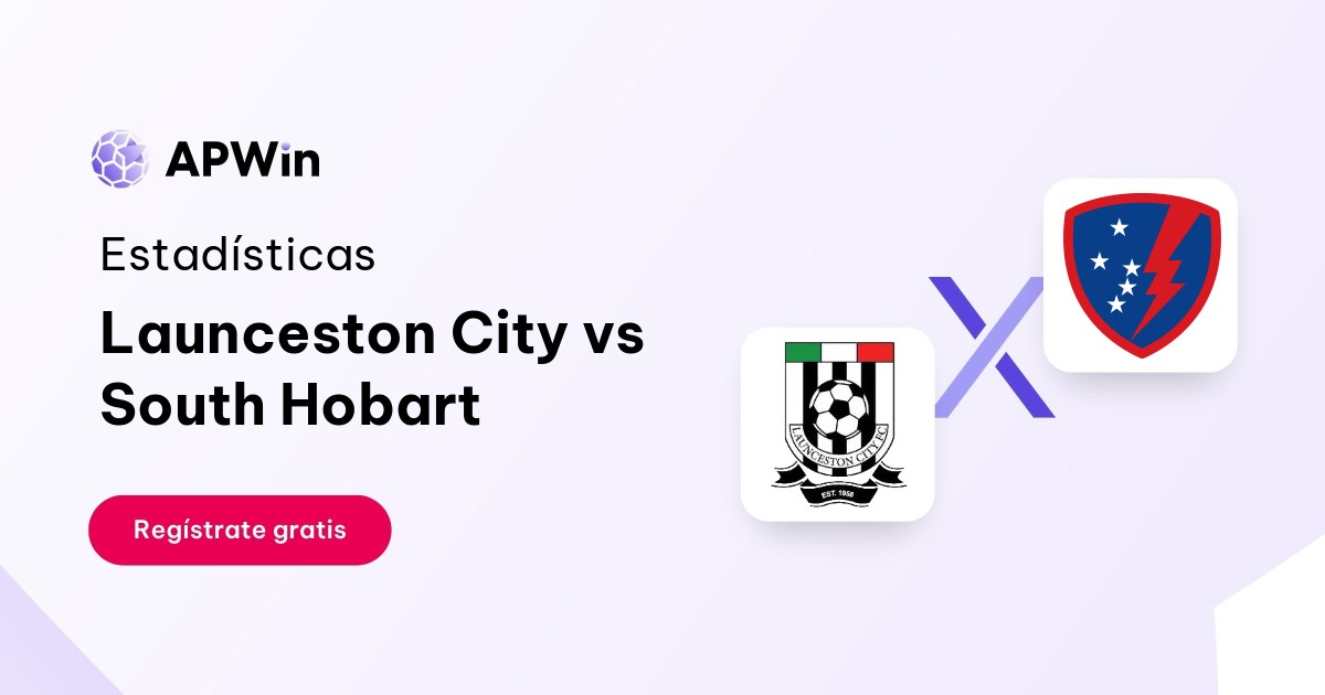 Launceston City vs South Hobart: En vivo, Resultado y Estadísticas