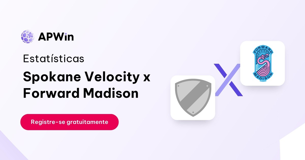 Spokane Velocity x Forward Madison: Placar ao Vivo, H2H e Resultados