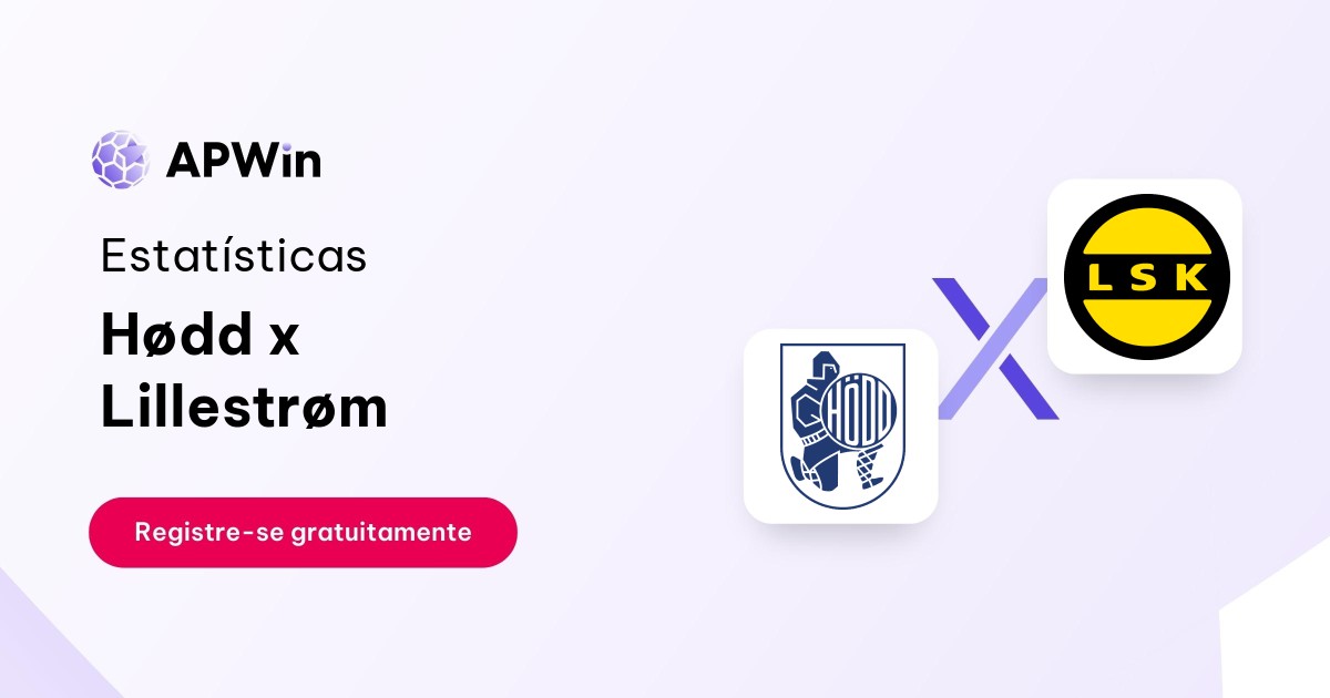 Hødd x Lillestrøm: Placar ao Vivo, H2H e Resultados
