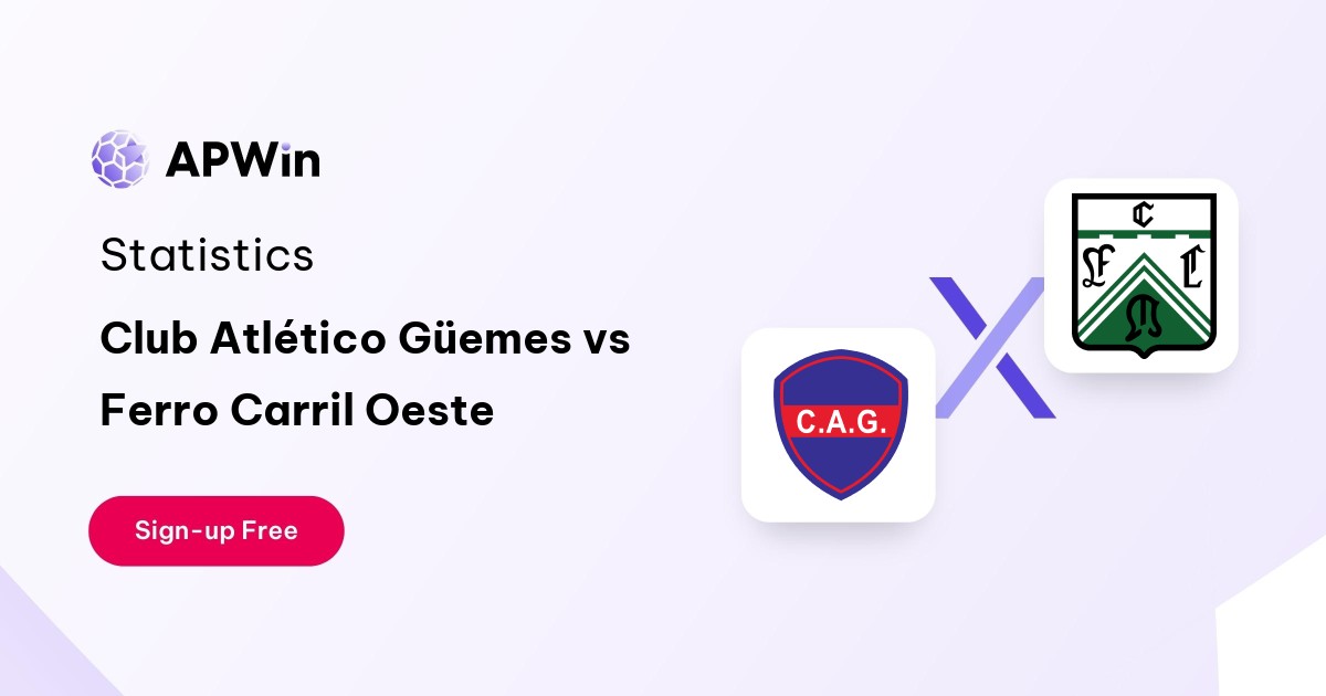 Club Atlético Güemes vs Ferro Carril Oeste Preview, Livescore and H2H