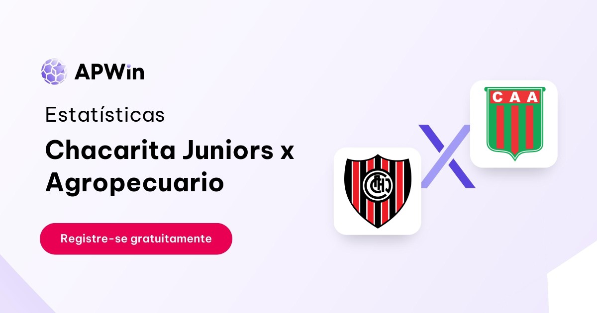 Chacarita Juniors x Agropecuario: Placar ao Vivo, H2H e Resultados