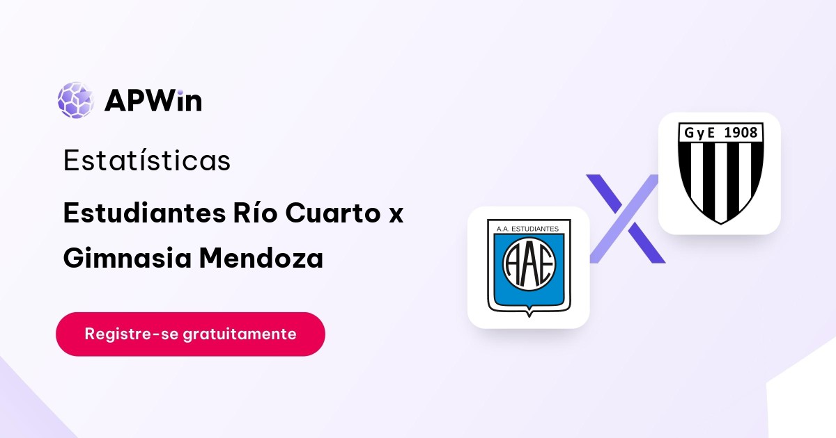 Estudiantes Río Cuarto x Gimnasia Mendoza: Placar ao Vivo, H2H e Resultados