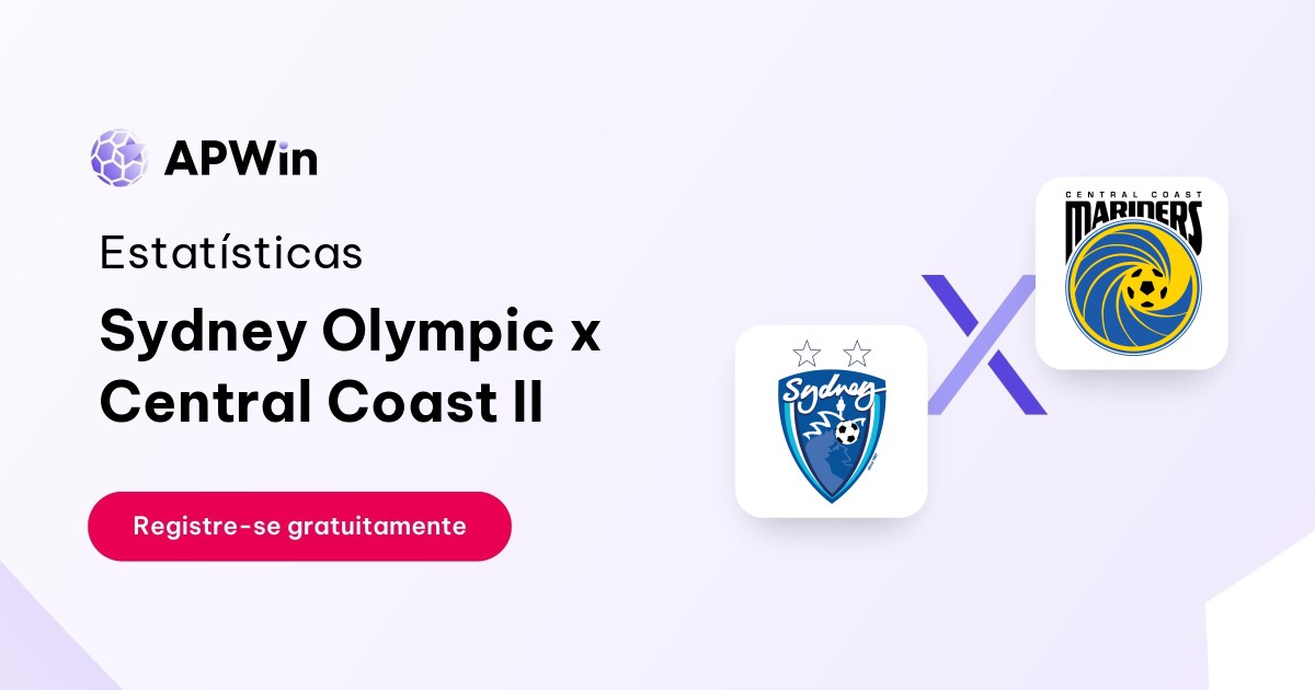 Sydney Olympic x Central Coast II: Placar ao Vivo, H2H e Resultados