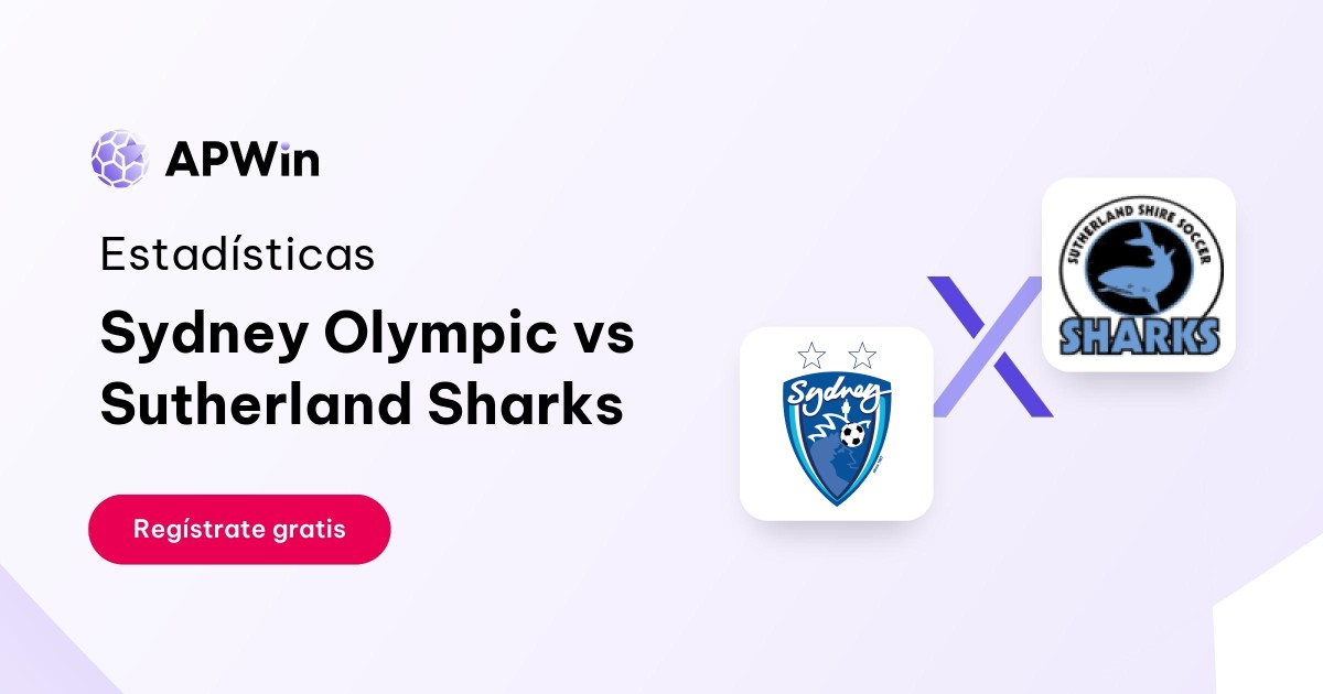 Sydney Olympic vs Sutherland Sharks: En vivo, Resultado y Estadísticas