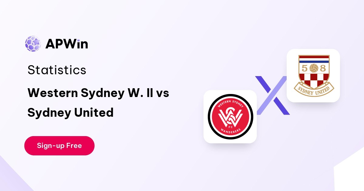 Western Sydney W. II vs Sydney United Preview, Livescore and H2H