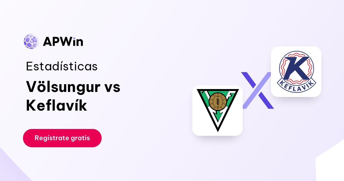 Völsungur vs Keflavík: En vivo, Resultado y Estadísticas