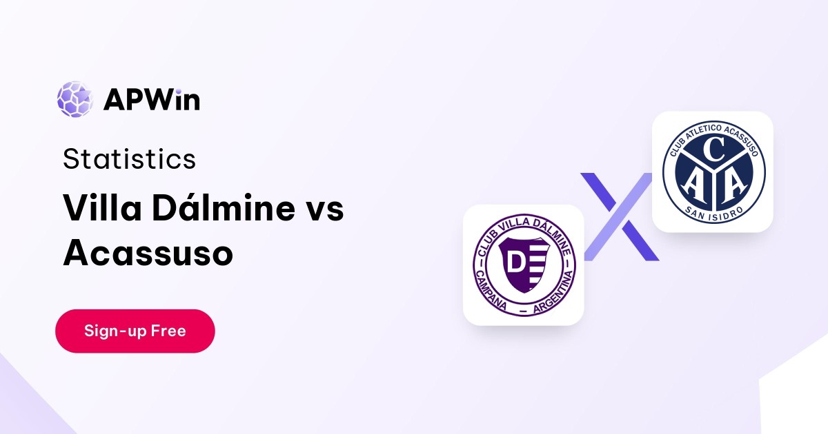Villa Dálmine vs Acassuso Preview, Livescore and H2H