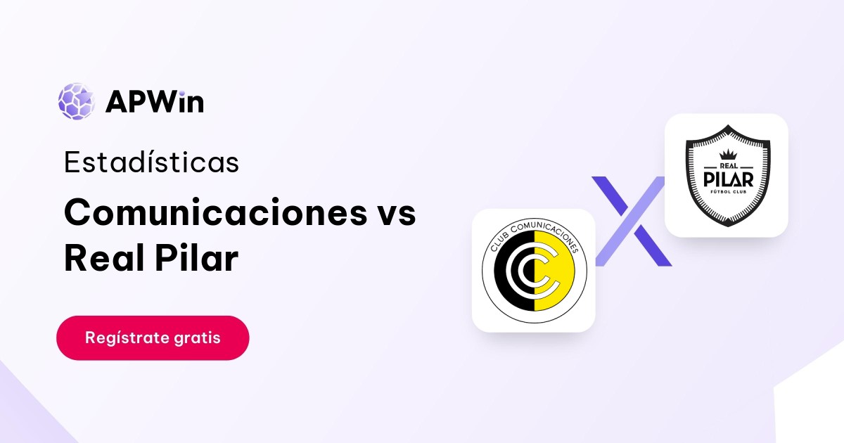 Comunicaciones vs Real Pilar: En vivo, Resultado y Estadísticas