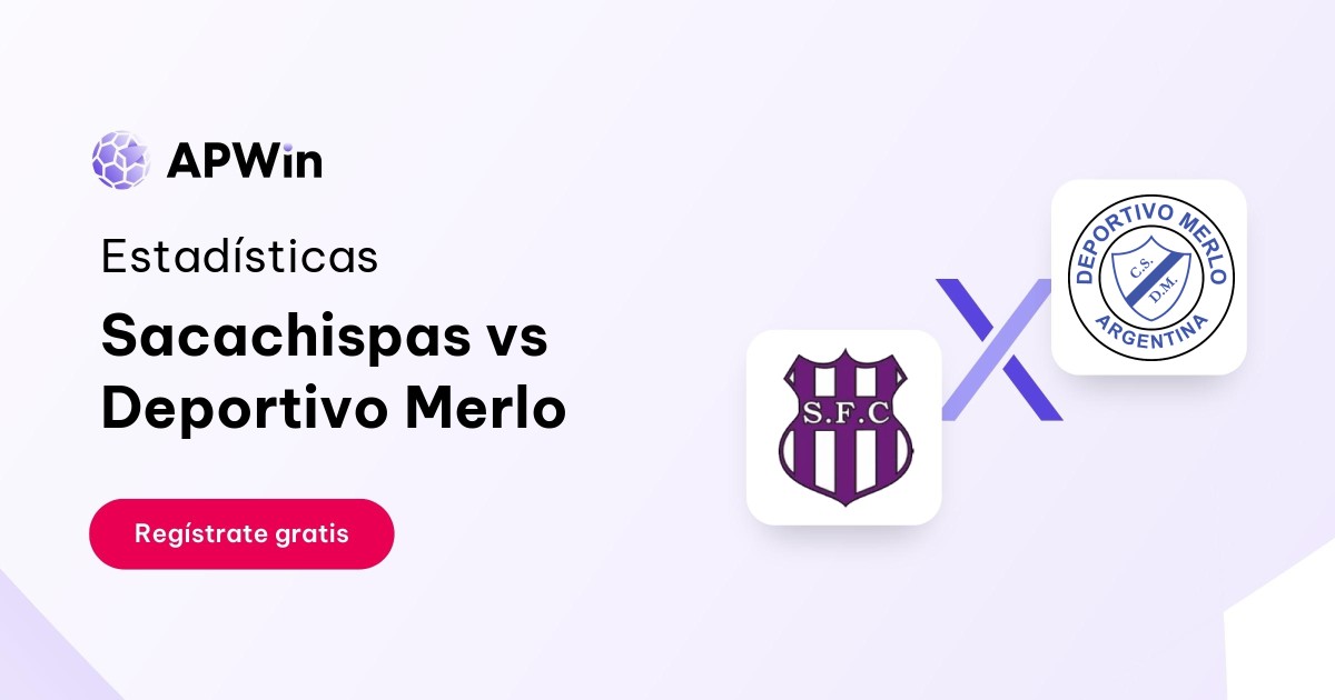 Sacachispas vs Deportivo Merlo: En vivo, Resultado y Estadísticas