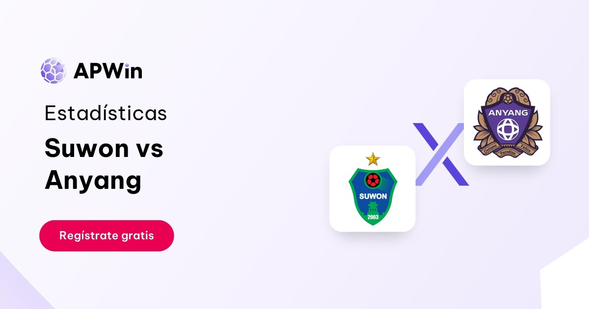 Suwon vs Anyang: En vivo, Resultado y Estadísticas