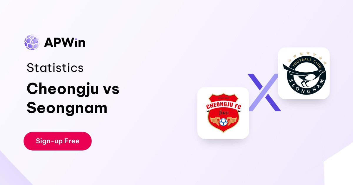 Cheongju vs Seongnam Preview, Livescore and H2H
