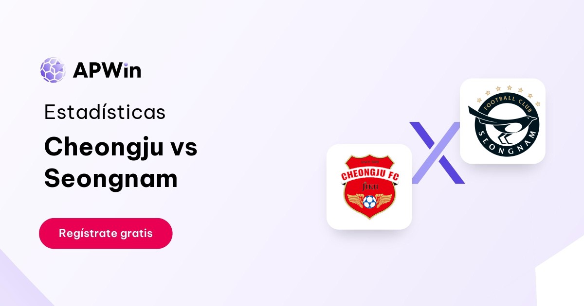 Cheongju vs Seongnam: En vivo, Resultado y Estadísticas