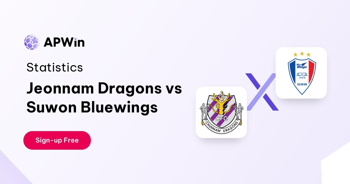 Jeonnam Dragons vs Suwon Bluewings Preview, Livescore and H2H