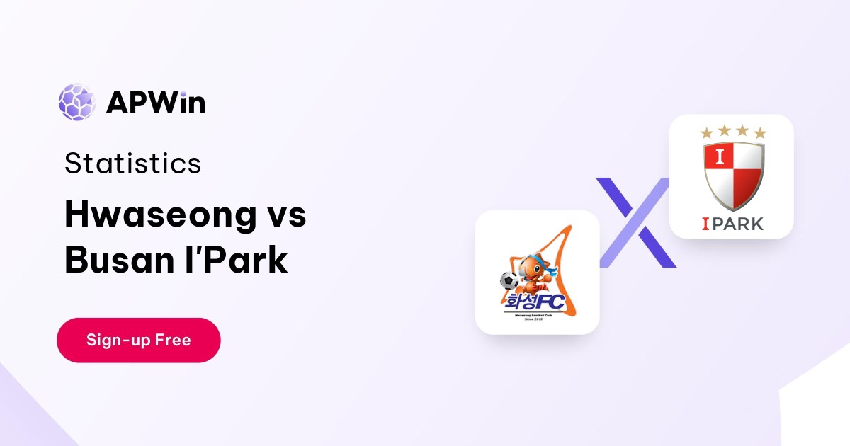 Hwaseong vs Busan I'Park Preview, Livescore and H2H