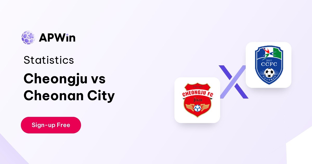 Cheongju vs Cheonan City Preview, Livescore and H2H