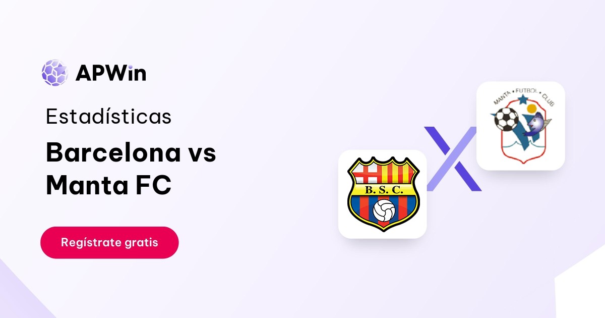 Barcelona vs Manta FC: En vivo, Resultado y Estadísticas