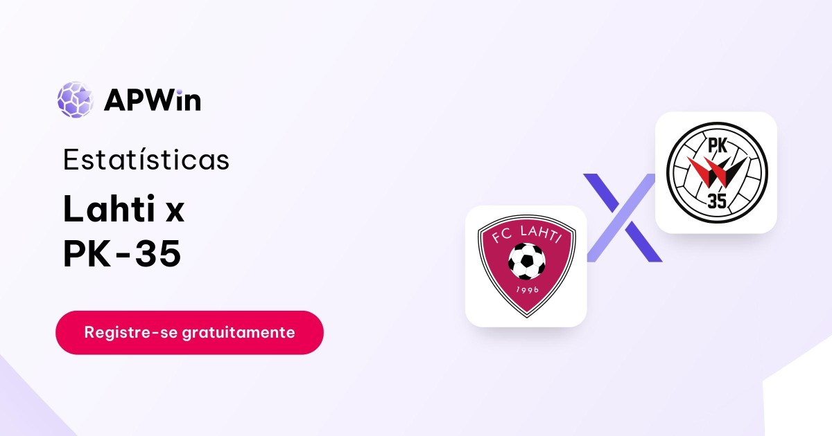 Lahti x PK-35: Placar ao Vivo, H2H e Resultados