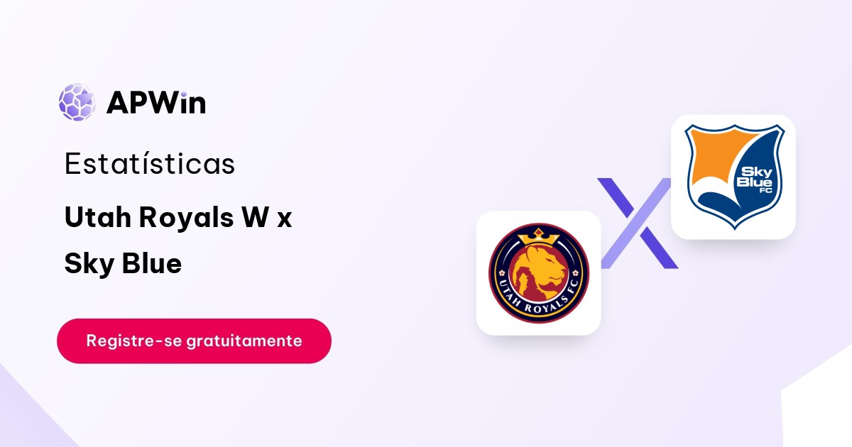 Utah Royals W x Sky Blue: Placar ao Vivo, H2H e Resultados
