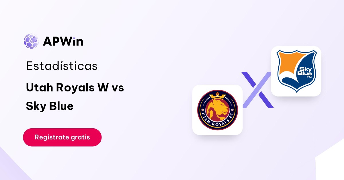 Utah Royals W vs Sky Blue: En vivo, Resultado y Estadísticas