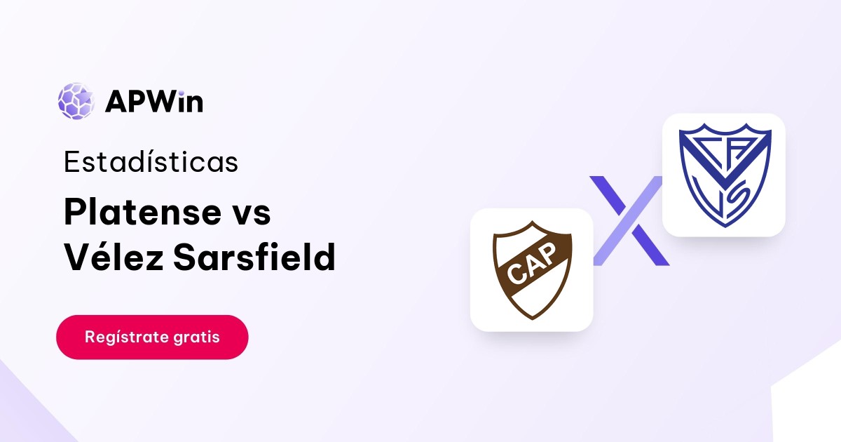 Platense vs Vélez Sarsfield: En vivo, Resultado y Estadísticas