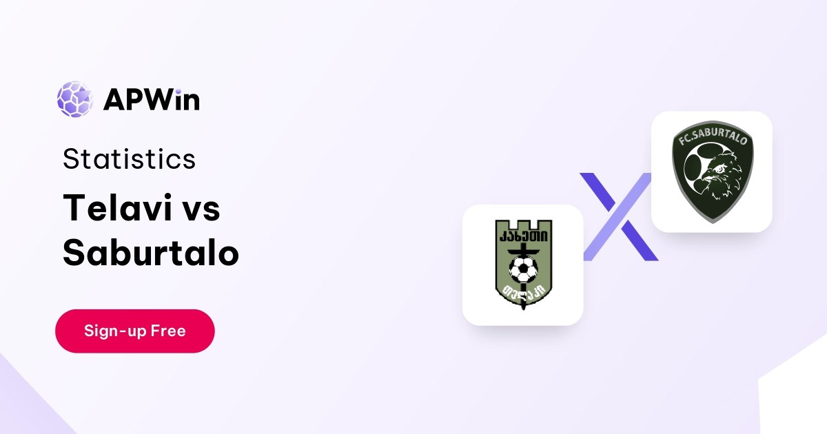 Telavi vs Saburtalo Preview, Livescore and H2H