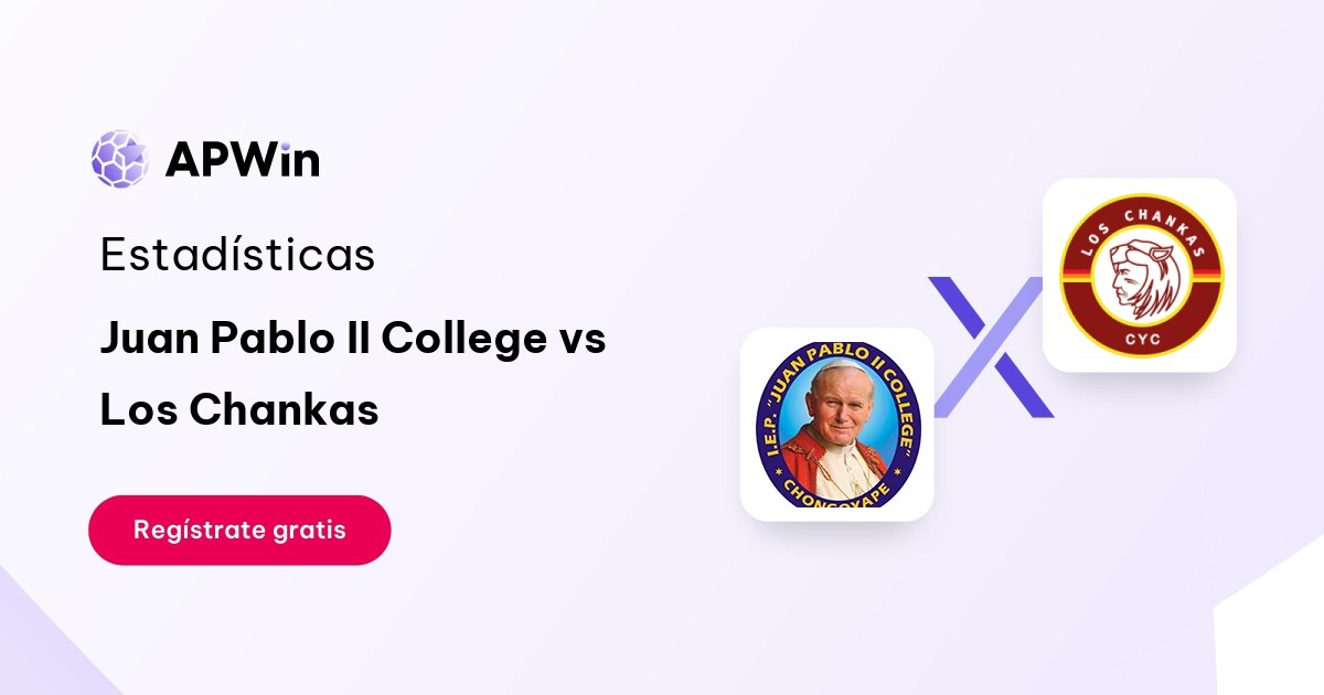 Juan Pablo II College vs Los Chankas: En vivo, Resultado y Estadísticas