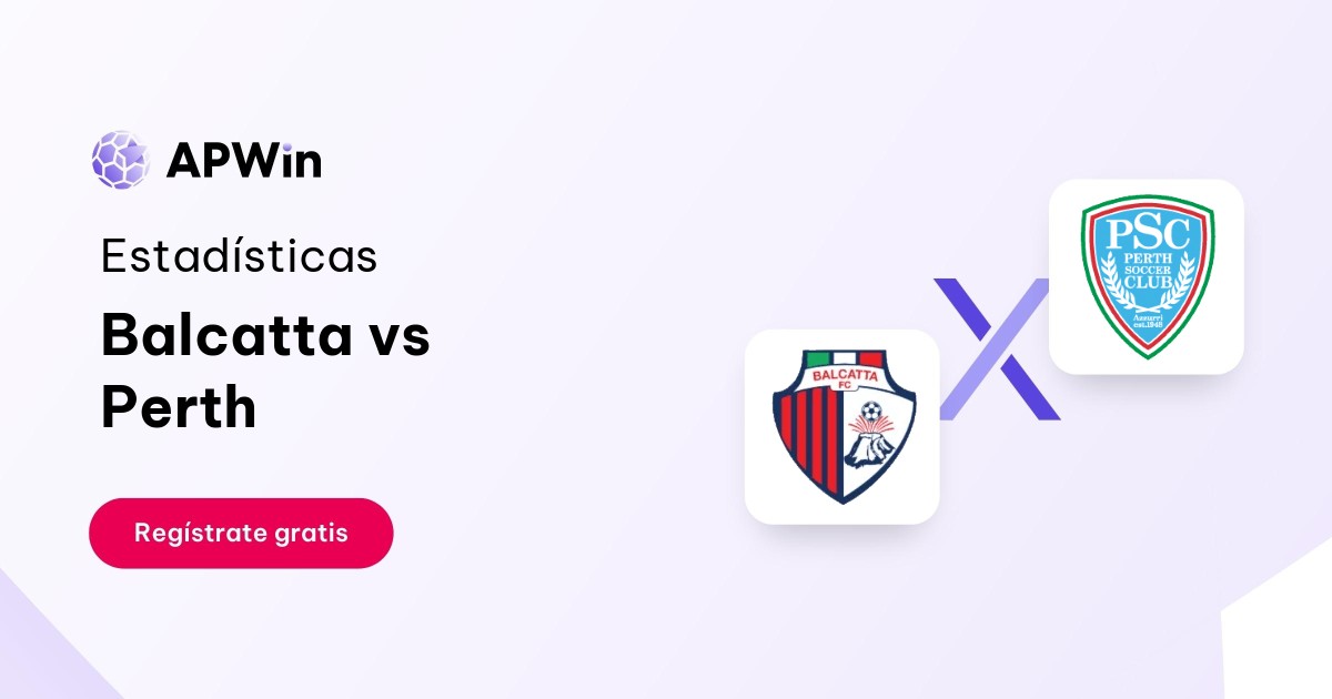Balcatta vs Perth: En vivo, Resultado y Estadísticas