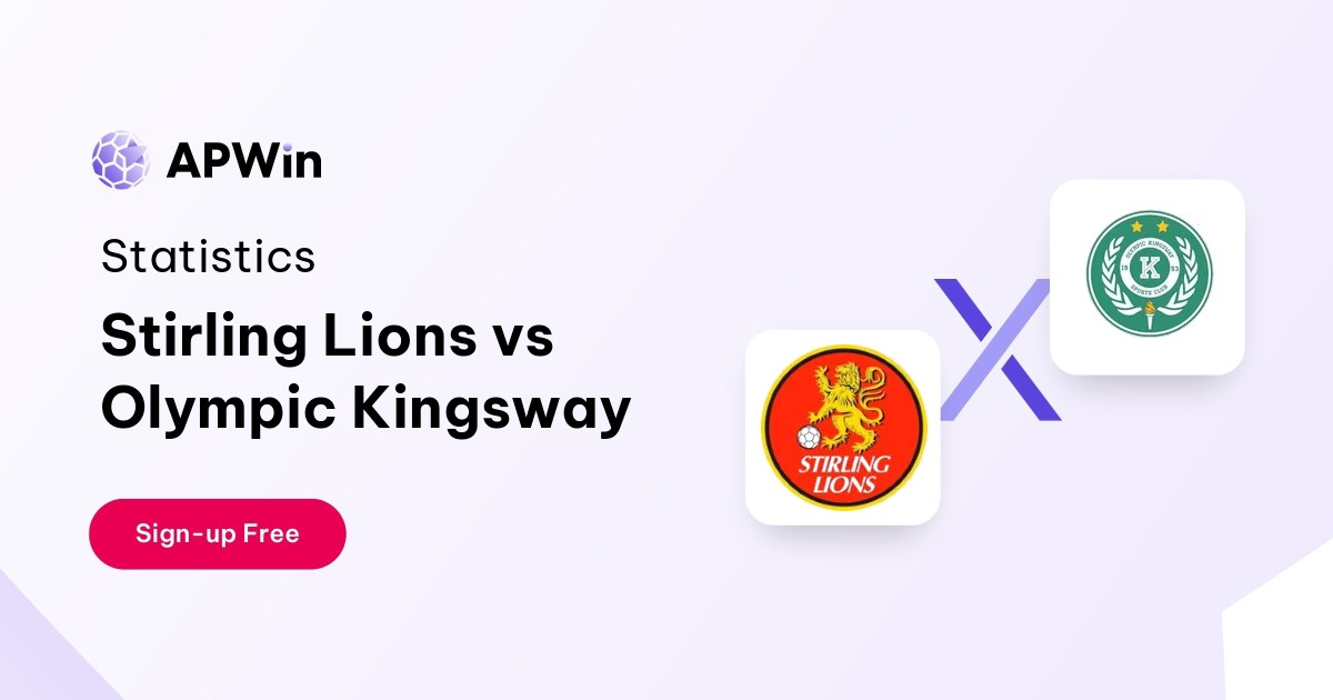 Stirling Lions vs Olympic Kingsway Preview, Livescore and H2H