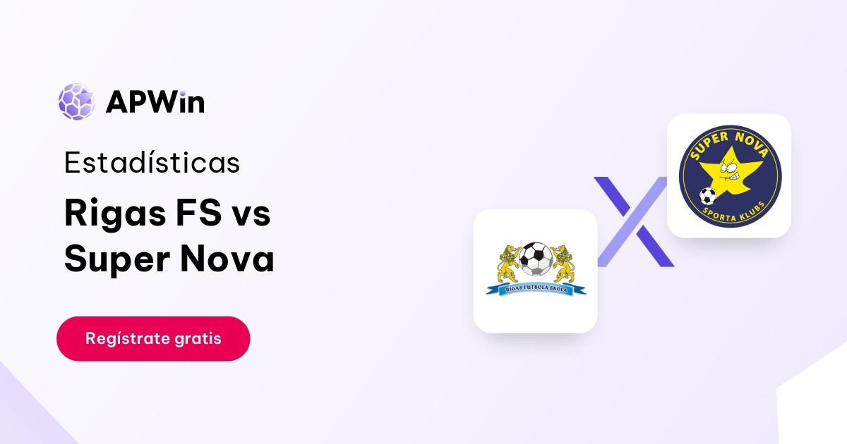 Rigas FS vs Super Nova: En vivo, Resultado y Estadísticas