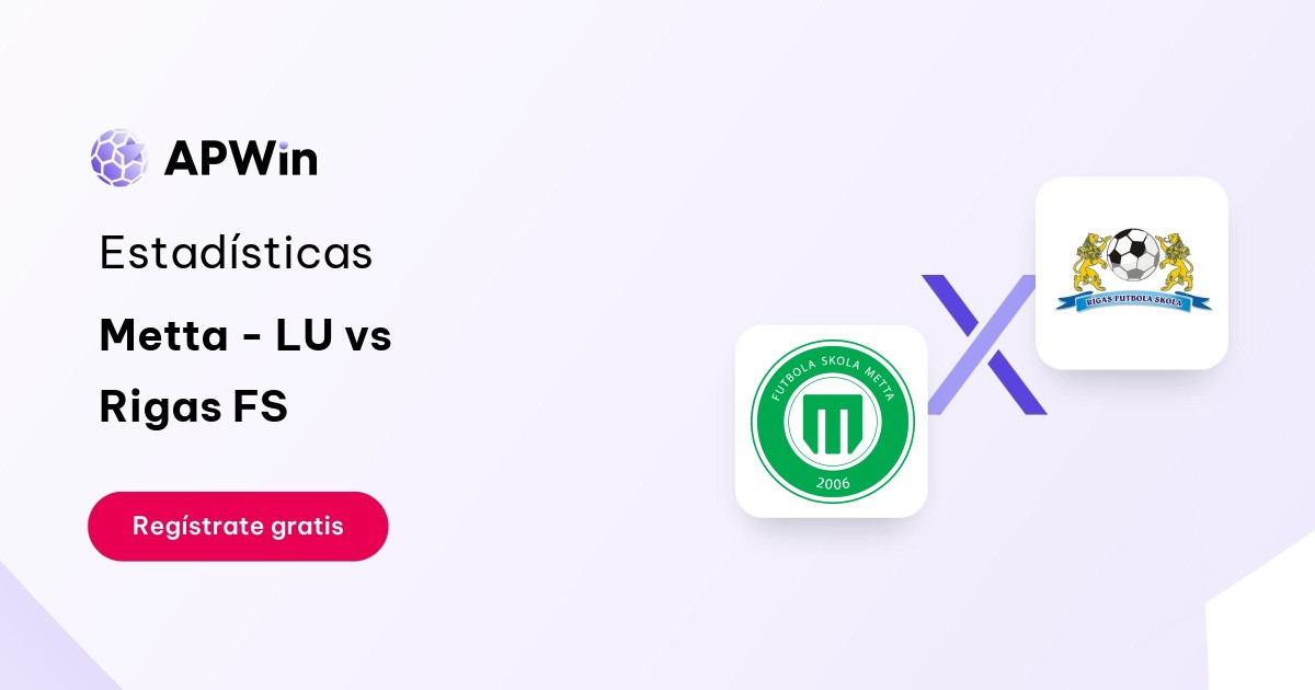 Metta - LU vs Rigas FS: En vivo, Resultado y Estadísticas