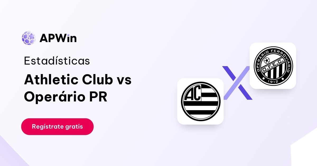 Athletic Club vs Operário PR: En vivo, Resultado y Estadísticas
