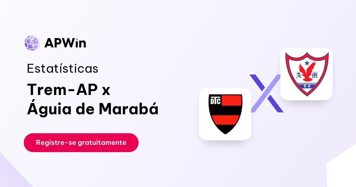 Trem-AP x Águia de Marabá: Placar ao Vivo, H2H e Resultados