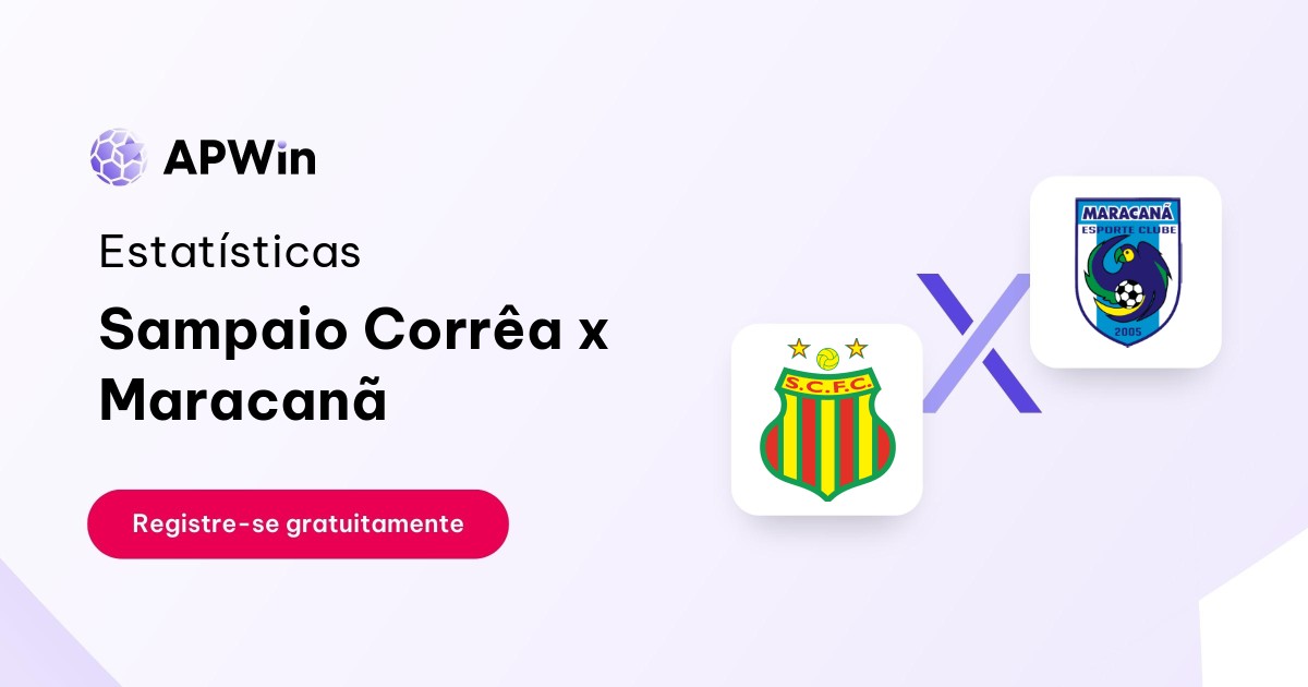 Sampaio Corrêa x Maracanã: Placar ao Vivo, H2H e Resultados
