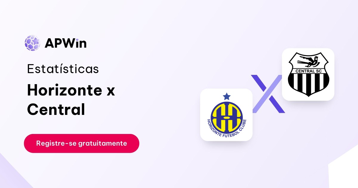 Horizonte x Central: Placar ao Vivo, H2H e Resultados
