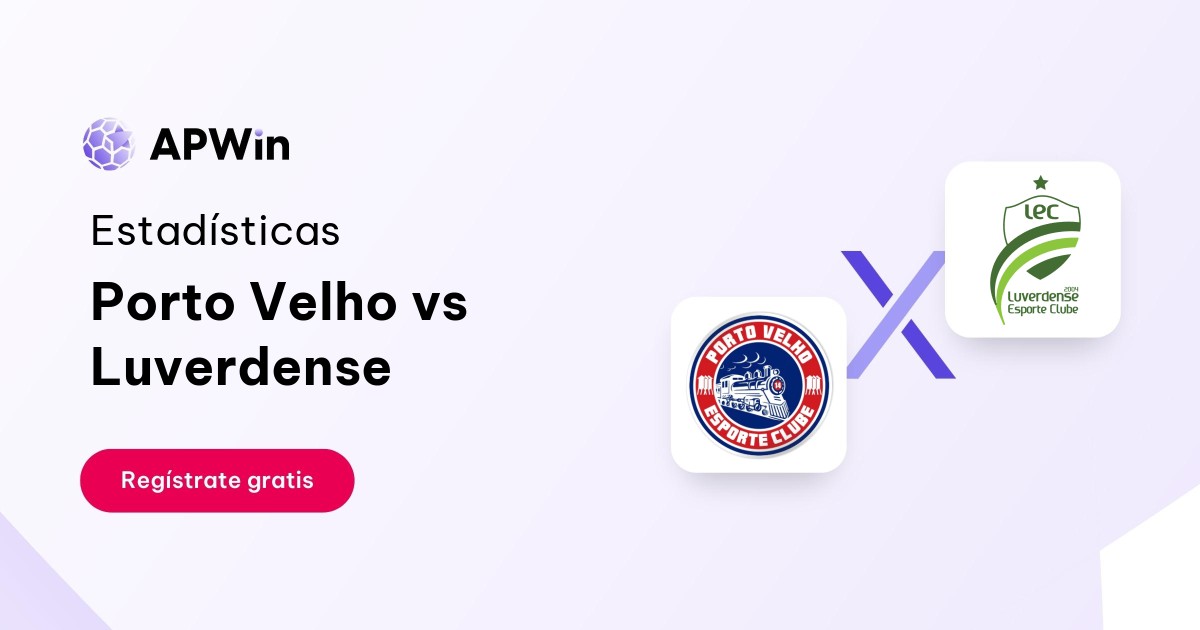 Porto Velho vs Luverdense: En vivo, Resultado y Estadísticas