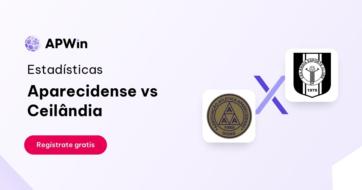 Aparecidense vs Ceilândia: En vivo, Resultado y Estadísticas