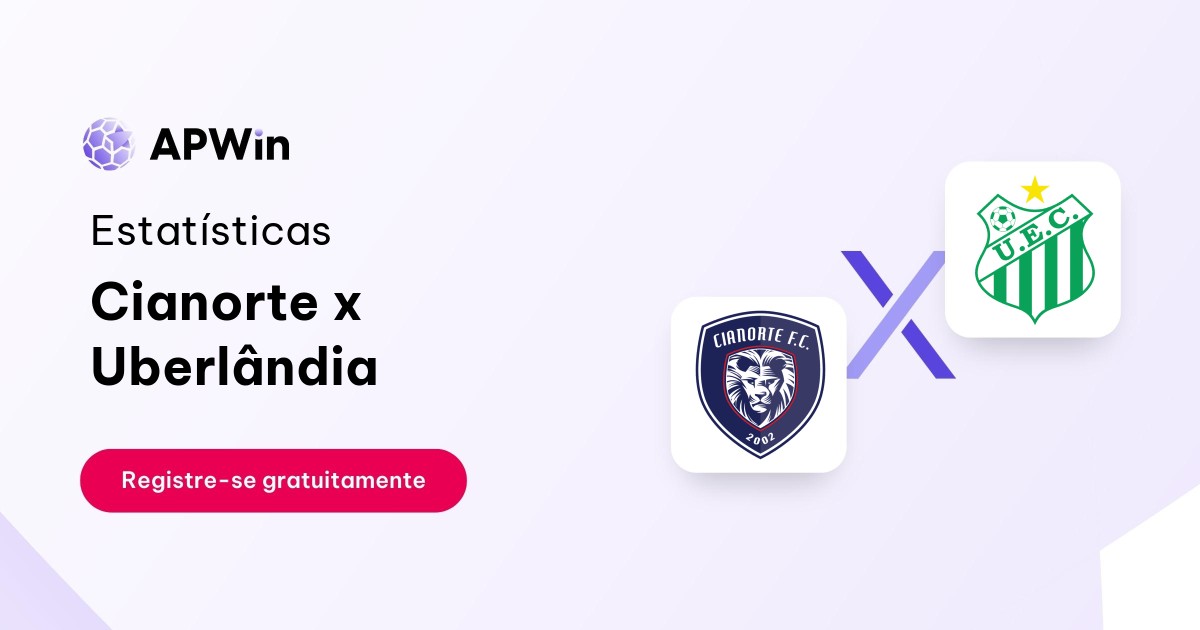 Cianorte x Uberlândia: Placar ao Vivo, H2H e Resultados