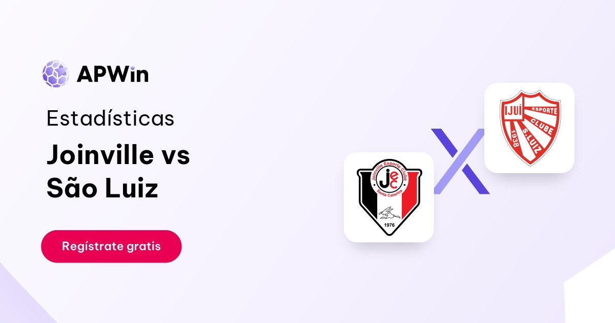Joinville vs São Luiz: En vivo, Resultado y Estadísticas