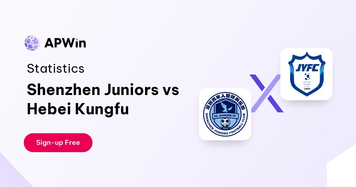 Shenzhen Juniors vs Hebei Kungfu Preview, Livescore and H2H