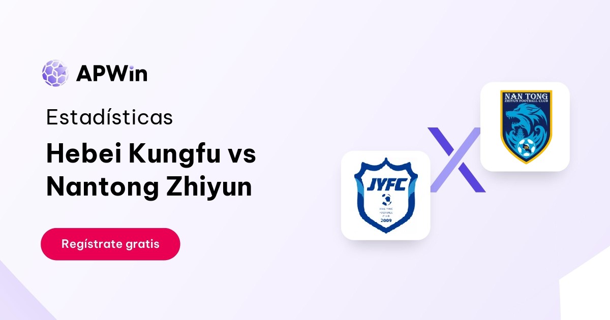Hebei Kungfu vs Nantong Zhiyun: En vivo, Resultado y Estadísticas