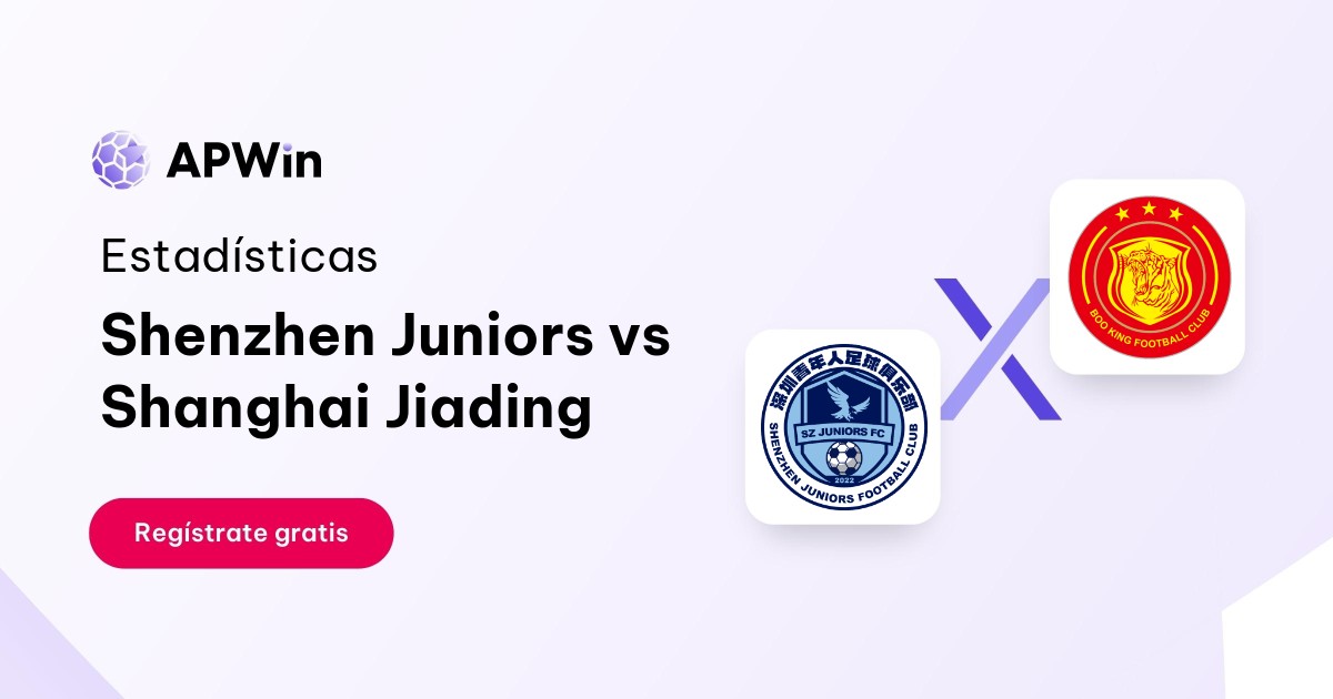 Shenzhen Juniors vs Shanghai Jiading: En vivo, Resultado y Estadísticas