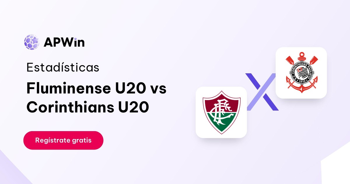 Fluminense U20 vs Corinthians Sub-20: En vivo, Resultado y Estadísticas