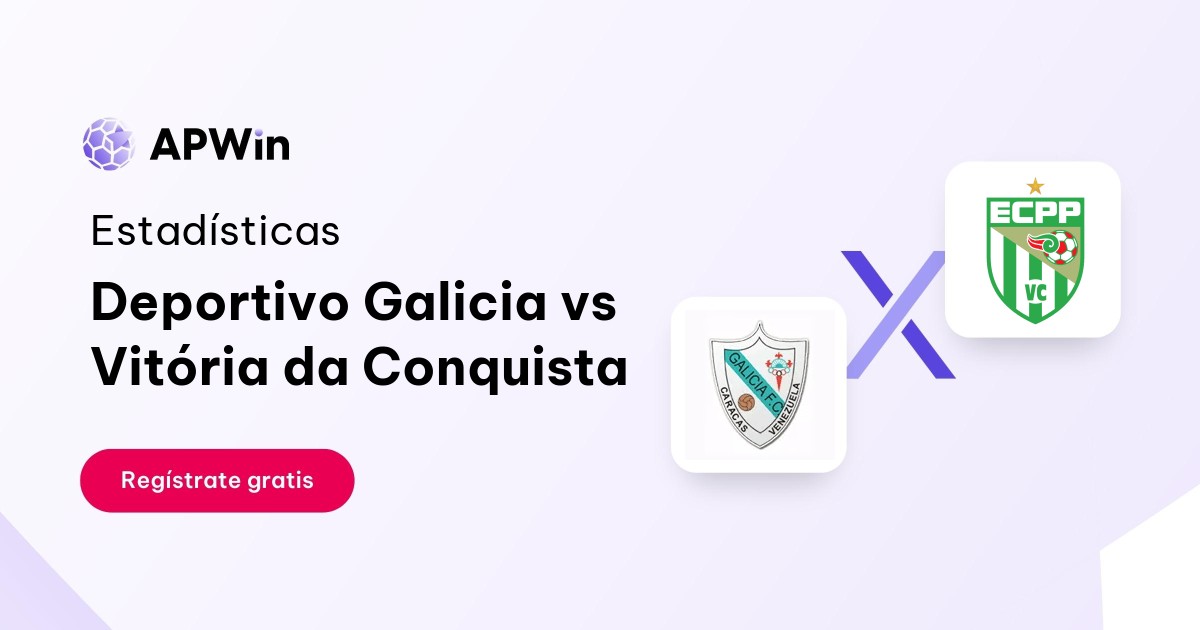 Deportivo Galicia vs Vitória da Conquista: En vivo, Resultado y Estadísticas