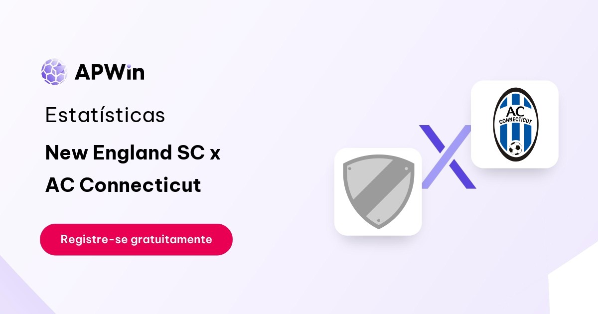 New England SC x AC Connecticut: Placar ao Vivo, H2H e Resultados