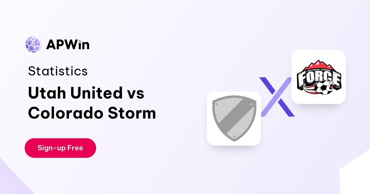 Utah United vs Colorado Storm Preview, Livescore and H2H