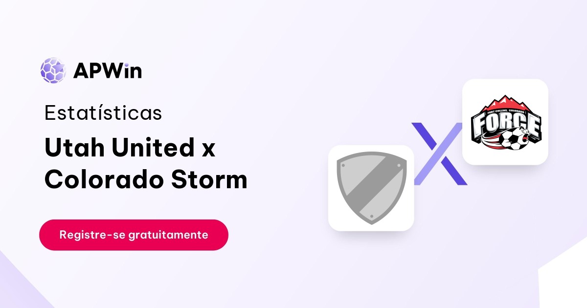 Utah United x Colorado Storm: Placar ao Vivo, H2H e Resultados