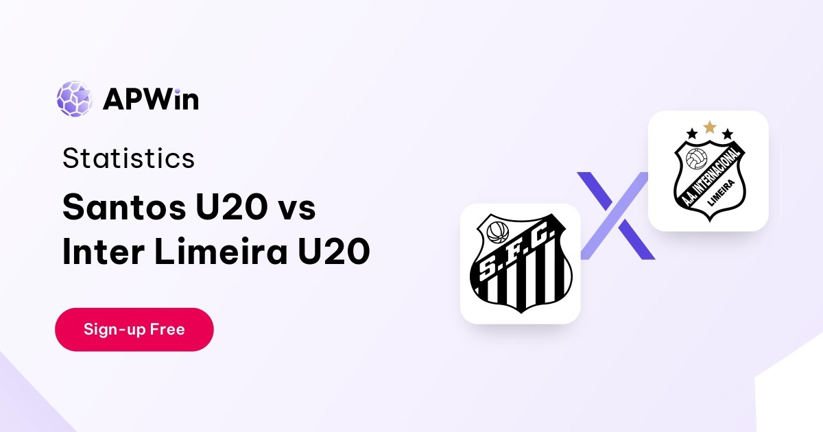 Santos U20 vs Inter Limeira U20 Preview, Livescore and H2H